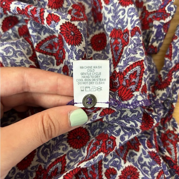 XIRENA SIZE L‎ RUMER DRESS NICHOLS purple midi summer dress - Picture 6 of 7